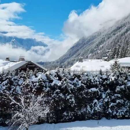 Charming With Swimming Pool In Argentiere Apartment