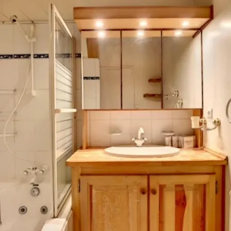 Apartment Charming With Swimming Pool In Argentiere Chamonix