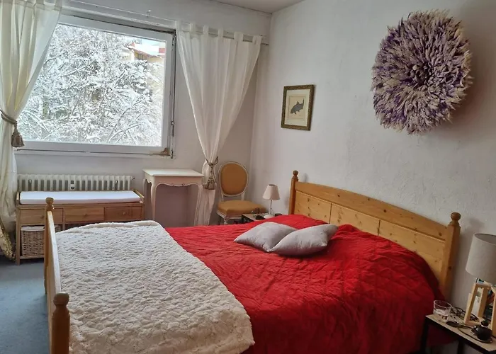 Apartmán Charming With Swimming Pool In Argentiere Chamonix